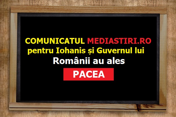 Comunicatul MEDIASTIRI.RO! Dle. Iohannis, românii NU se vor implica în războiul din Ucraina! - Media Stiri