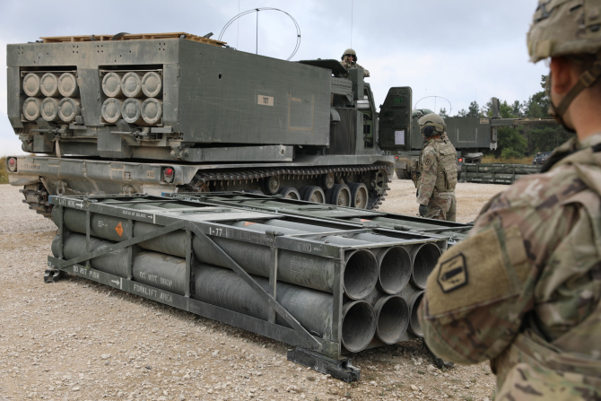 Dynamic front 23 sisteme mlrs grafenwoehr training area germany 1 13388700