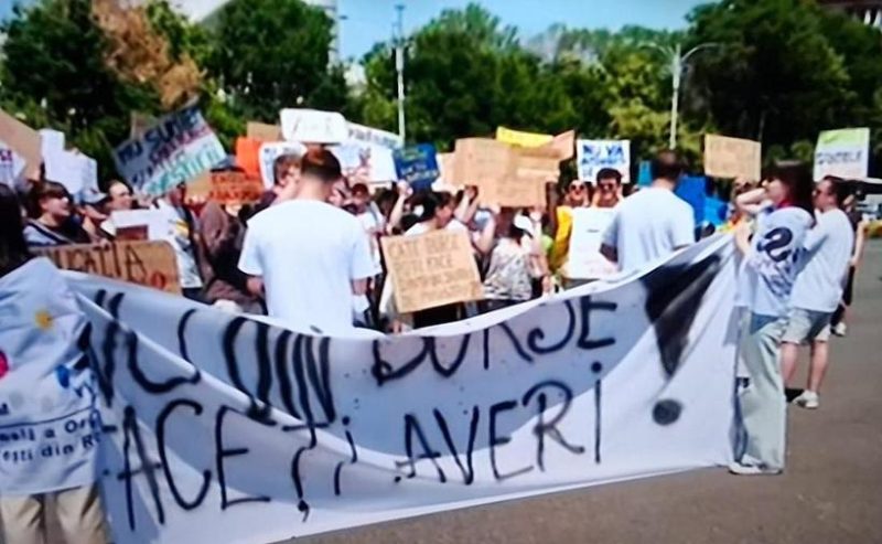 Protestul studentilor