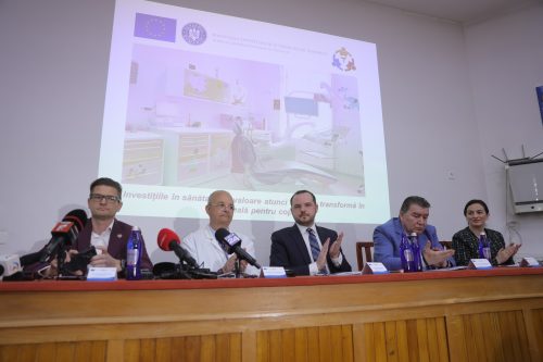 A fost inaugurat proiectul de modernizare a infrastructurii stomatologice pediatrice cu suport ATI la Spitalul „Grigore Alexandrescu”