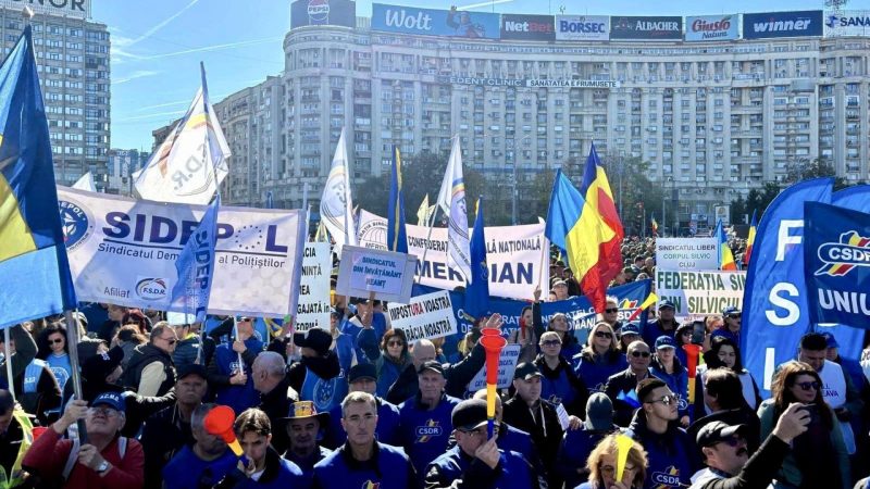 Protest sindicat